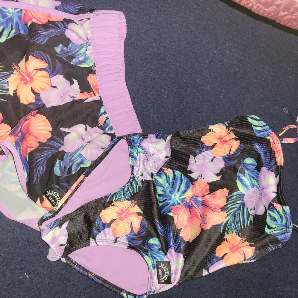 Girls 7/8 Swimsuit Set